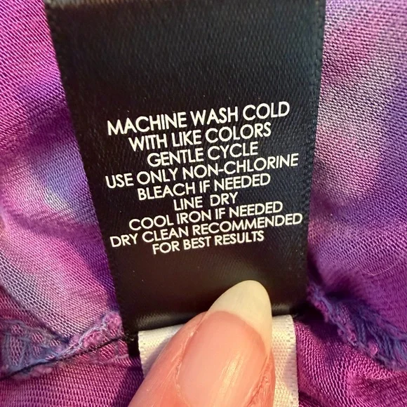 NWT Torrid Tie-Dye Super Soft Hi-Lo Maxi Dress - Torrid Size 4 (26, 4X) - Picture 15 of 15